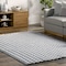 Nuloom Jeni Solid Faux Rabbit Machine Washable Area Rug 6ft x 9ft HJWR02D-609 - alternate 9